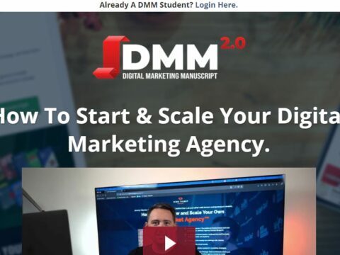 The ‘DMM – Digital Marketing Manuscript’ Shows You How To Start & Scale Your Digital Marketing Agency.