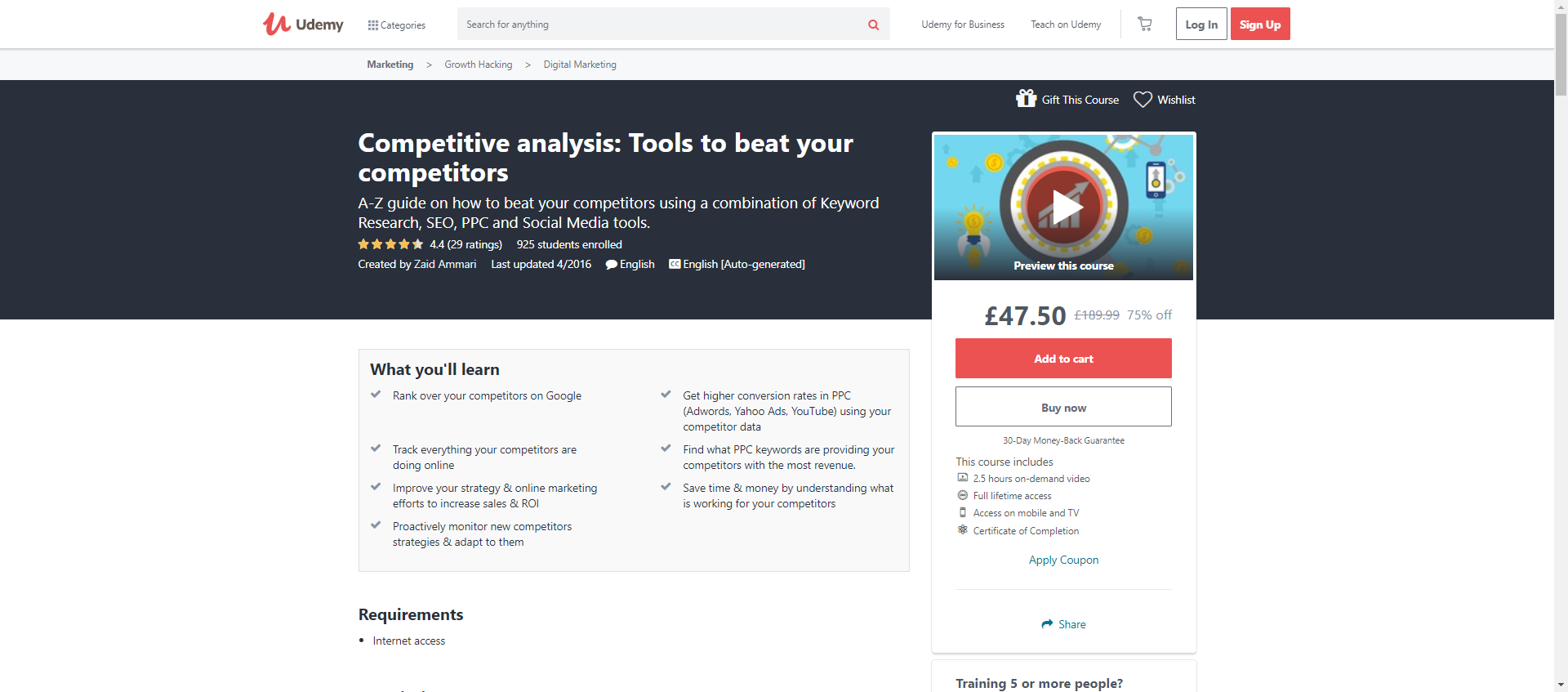 Competitive analysis: Tools to beat your competitors - Digital ...