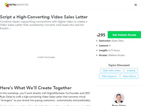 Script a High-Converting Video Sales Letter