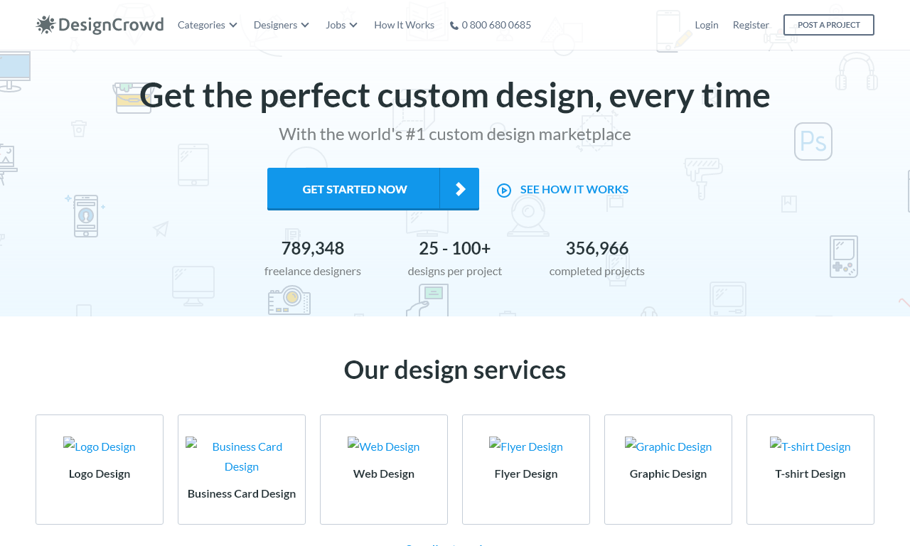 Designcrowd - Digital Marketing Supermarket