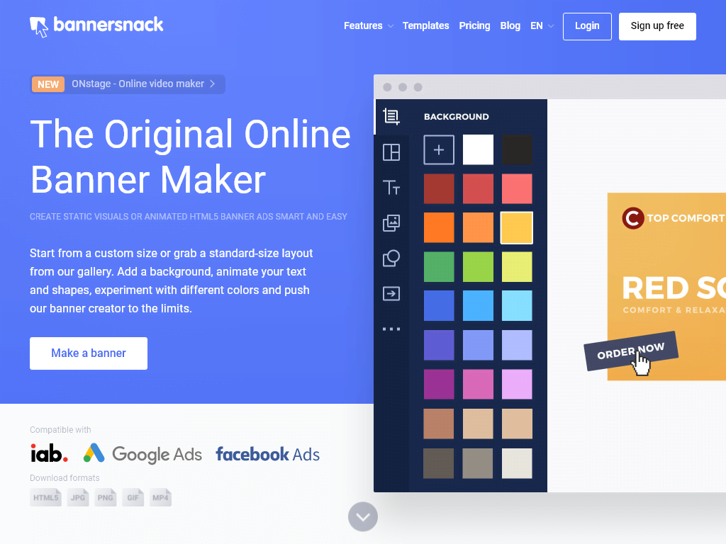 Bannersnack Digital Marketing Supermarket