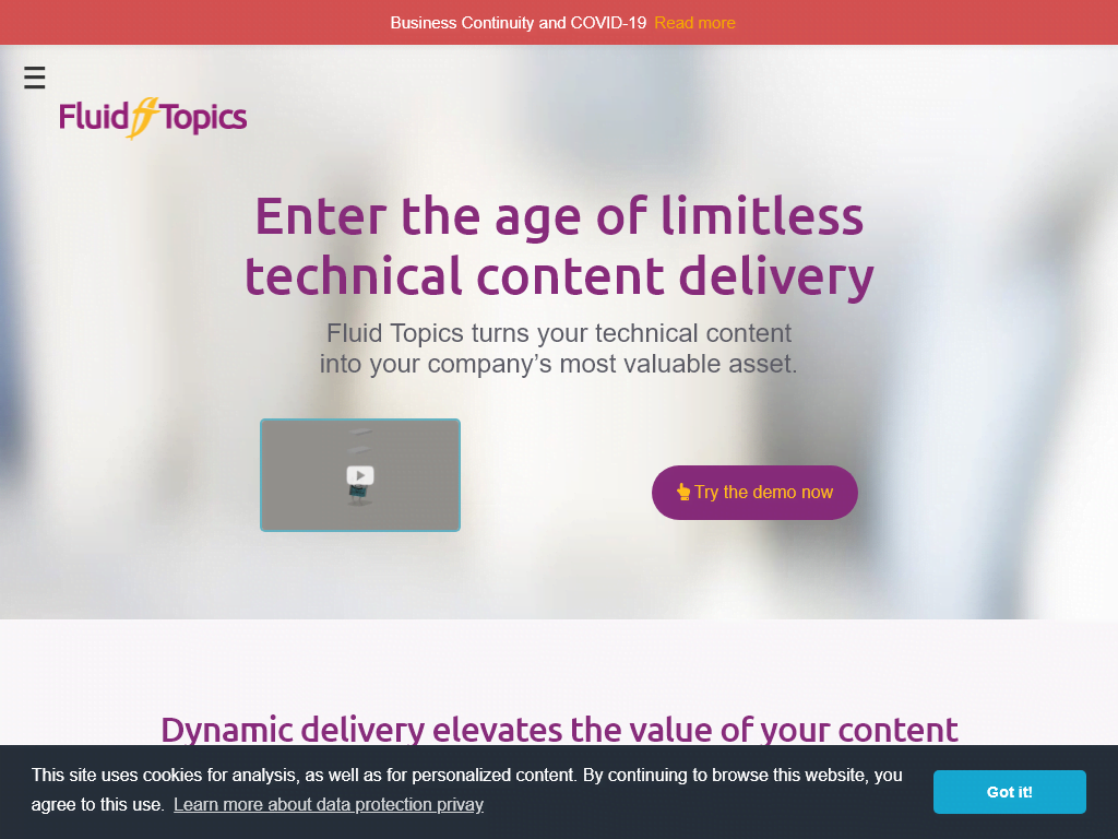 Fluid Topics Digital Marketing Supermarket