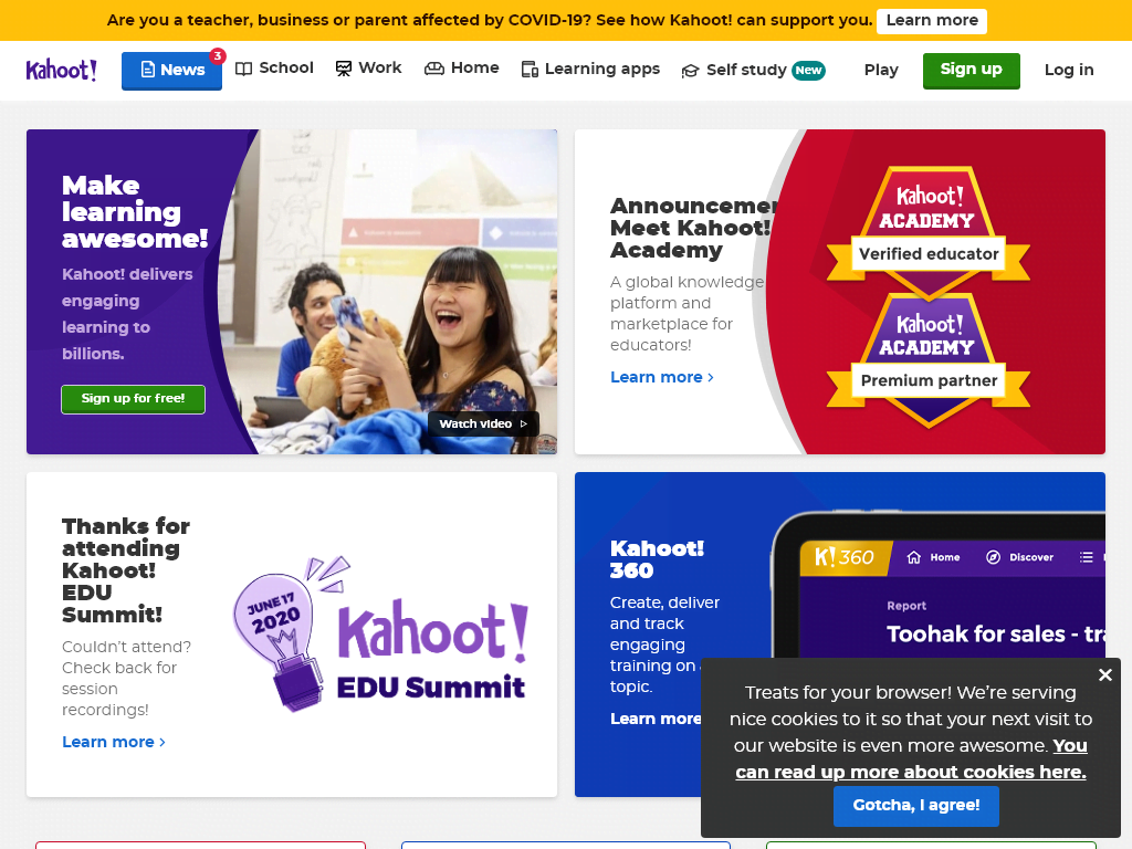 Kahoot Digital Marketing Supermarket