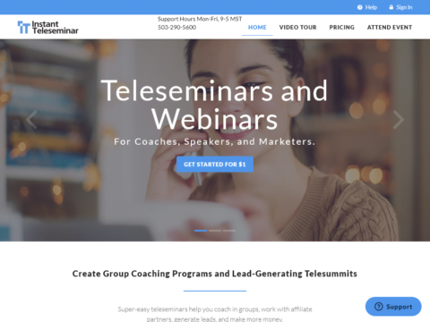 Instant Teleseminar