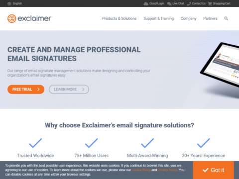 Exclaimer