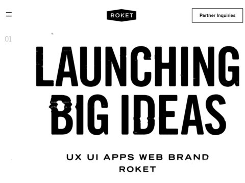 Roket – App Design, Web Design, Branding