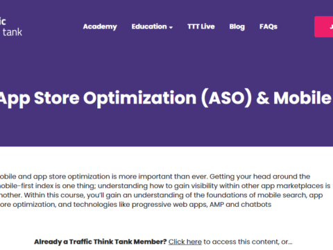 App Store Optimization (ASO) & Mobile