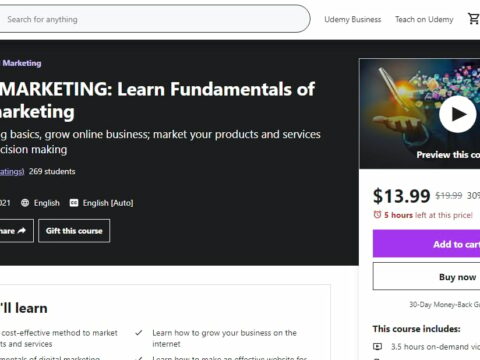 DIGITAL MARKETING: Learn Fundamentals of Digital marketing