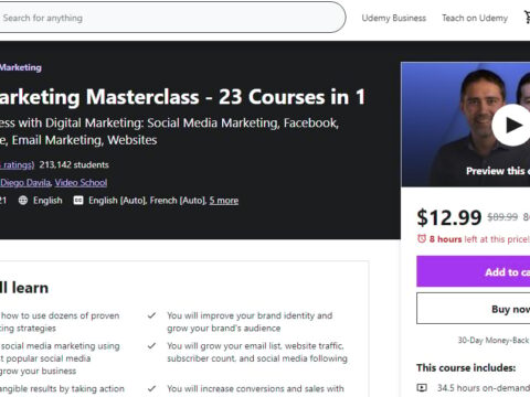 Digital Marketing Masterclass-23 Courses in 1