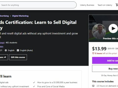 Digital Ads Certification: Learn to Sell Digital Ads Today