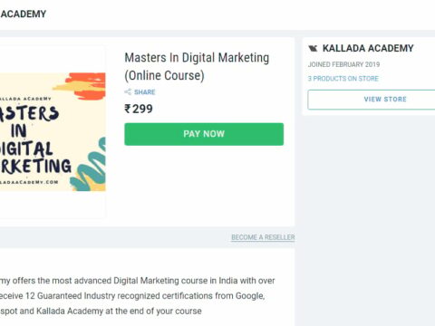 Masters In Digital Marketing