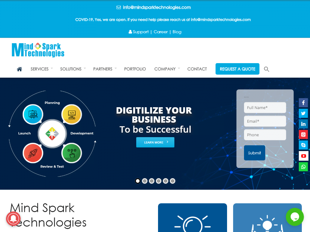 Mind Spark Technologies Digital Marketing Supermarket