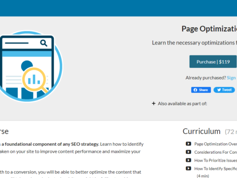 Page Optimization