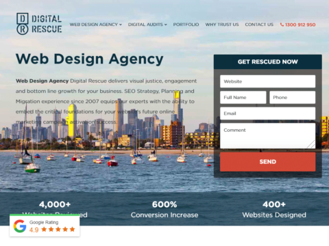 Web Design Agency Digital Rescue