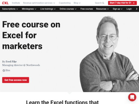 Excel for marketers