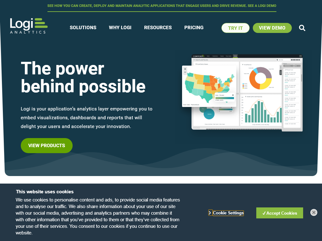 Logi Analytics - Digital Marketing Supermarket