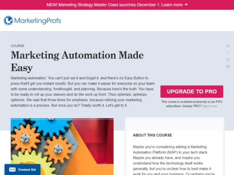 Marketing Automation Made Easy