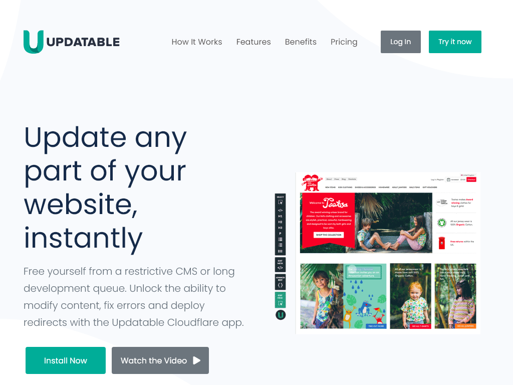 UPDATABLE DEFINITION intelligence overview