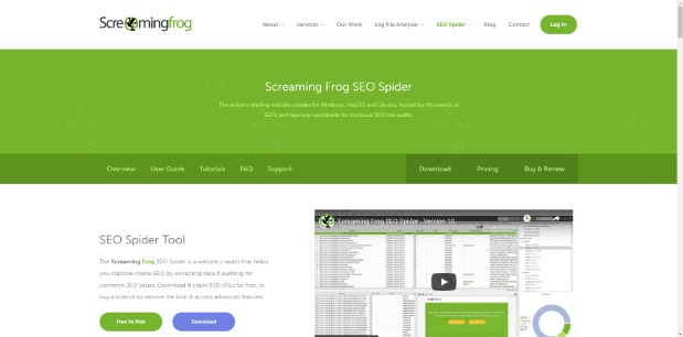 reviews of screaming frog seo spider