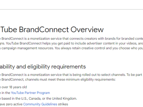 YouTube BrandConnect