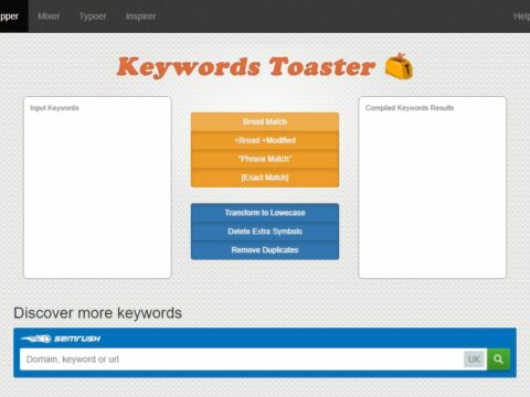 Keywords Toaster