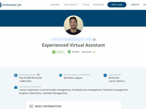 Experienced Virtual Assistant
