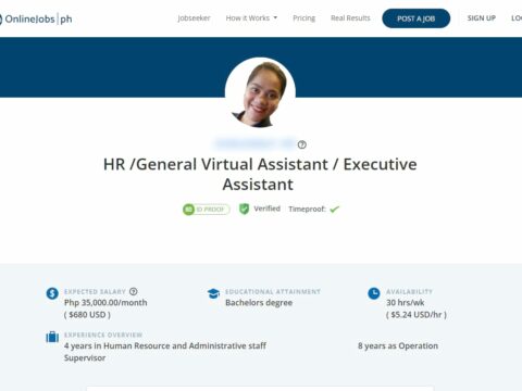 HR /General Virtual Assistant / Executive Assistant