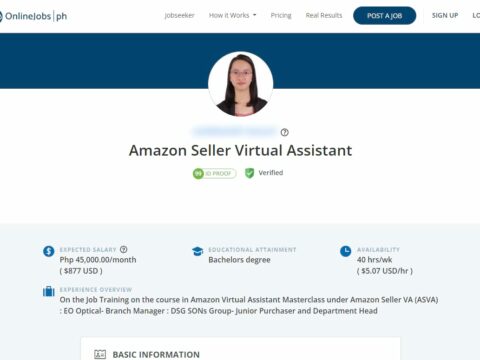 Amazon Seller Virtual Assistant