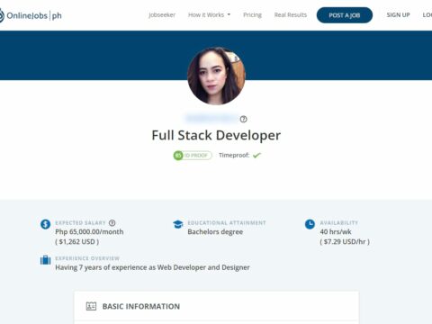Full Stack Developer