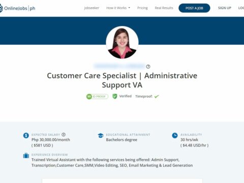 Customer Care Specialist | Administrative Support VA