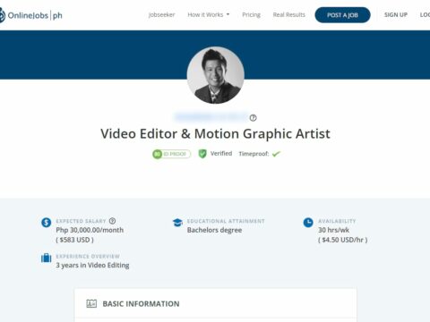 Video Editor & Motion Graphic Artist