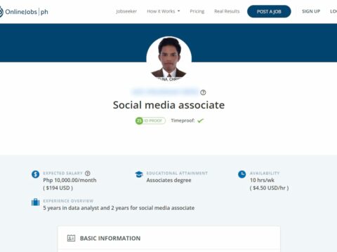 Social media associate