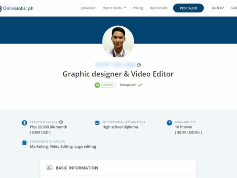 Graphic designer & Video Editor