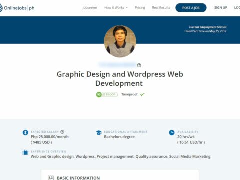 Graphic Design and WordPress Web Development