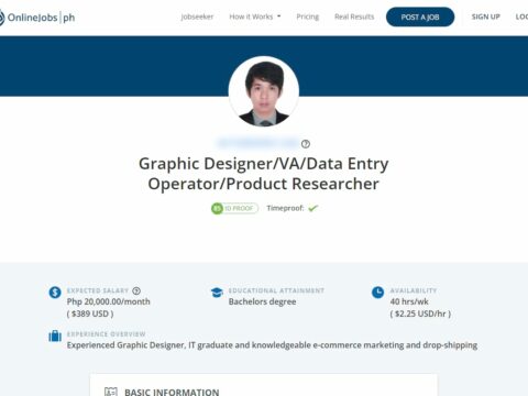 Graphic Designer/VA/Data Entry Operator/Product Researcher