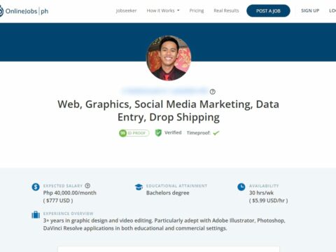 Web, Graphics, Social Media Marketing, Data Entry, Drop Shipping