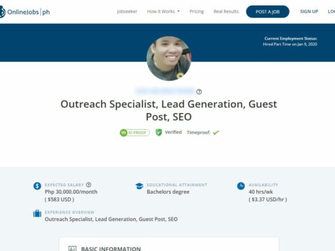Outreach Specialist, Lead Generation, Guest Post, SEO