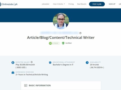 Article/Blog/Content/Technical Writer