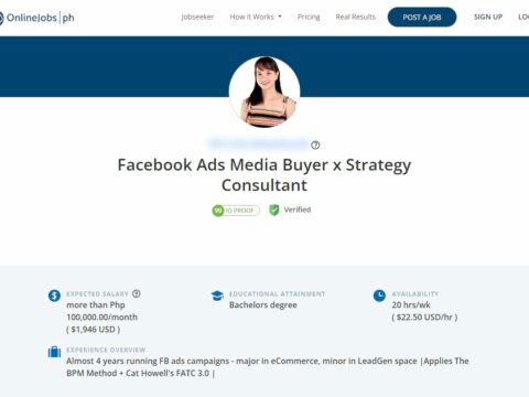 Facebook Ads Media Buyer x Strategy Consultant