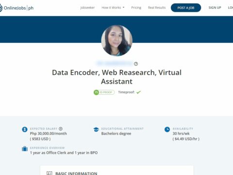 Data Encoder, Web Reasearch, Virtual Assistant