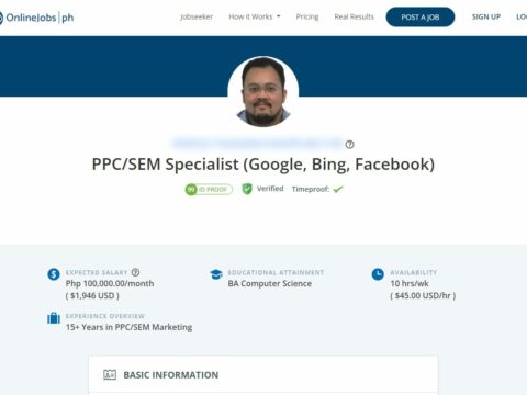 PPC/SEM Specialist (Google, Bing, Facebook)