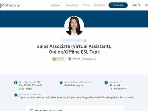 Sales Associate (Virtual Assistant), Online/Offline ESL Teacher