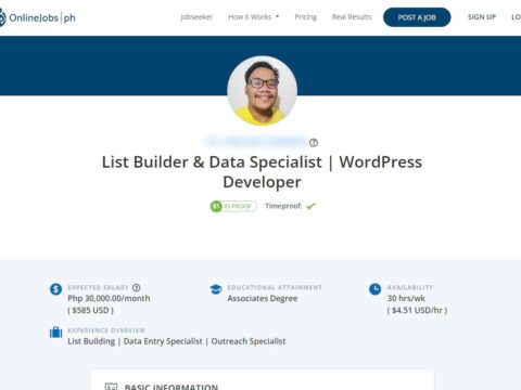 List Builder & Data Specialist | WordPress Developer