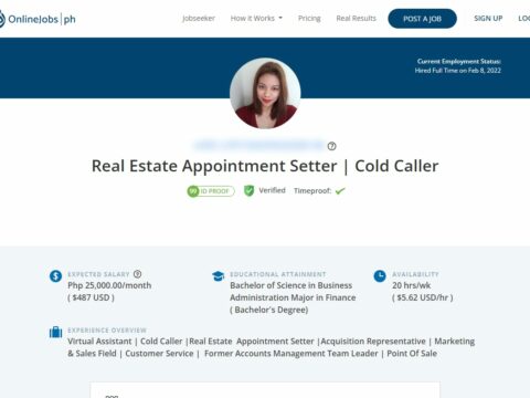 Real Estate Appointment Setter | Cold Caller