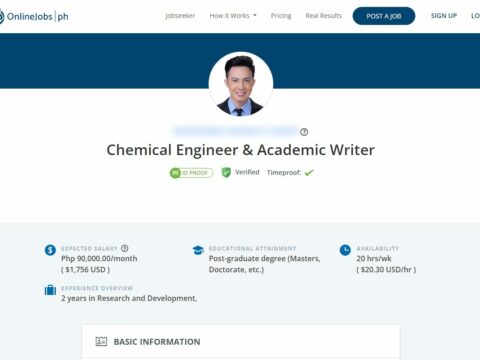 Chemical Engineer & Academic Writer