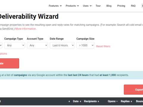 Email Deliverability Wizard