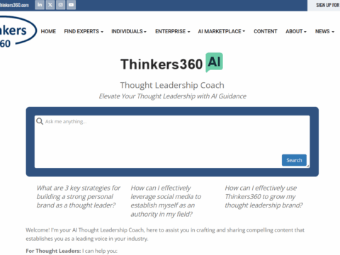 Thinkers360 AI Coaches