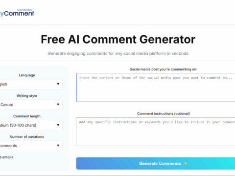 Easy Comment Generator