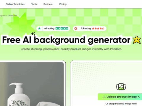 Pacdora AI Background Generator