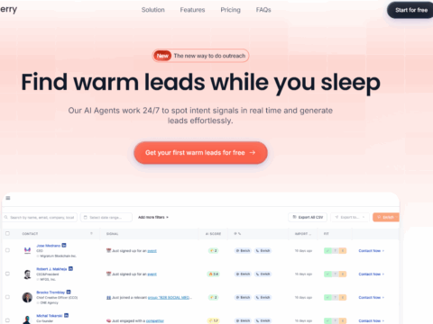 Gojiberry.ai: AI-Powered Lead Generation and Warm Outreach for B2B Growth